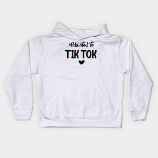 Tik tok hoodie kids top